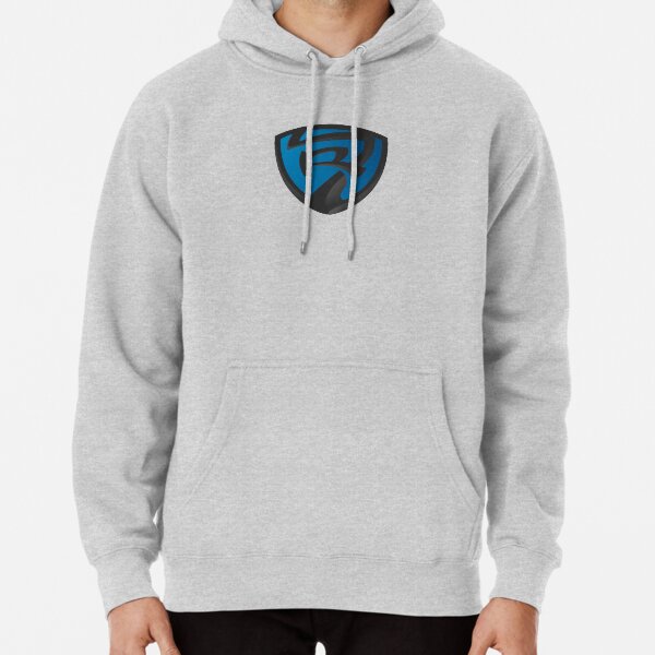 Route 7 Orlando - Black and Blue Shield Pullover Hoodie
