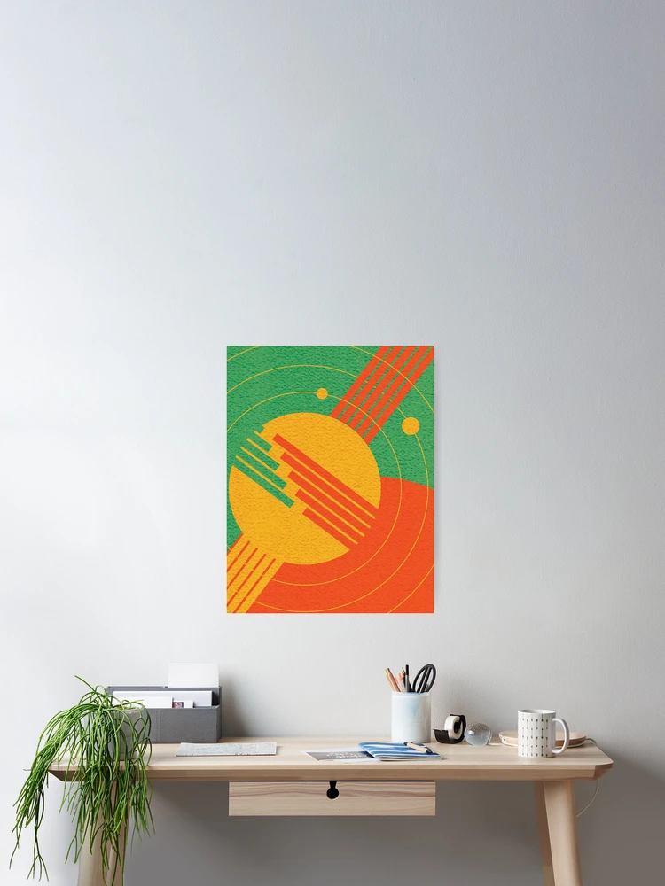 Imagen 2 de 3, Póster con la obra Polvo abstracto [Roufxis-Rb], diseñada y vendida por RoufXis.