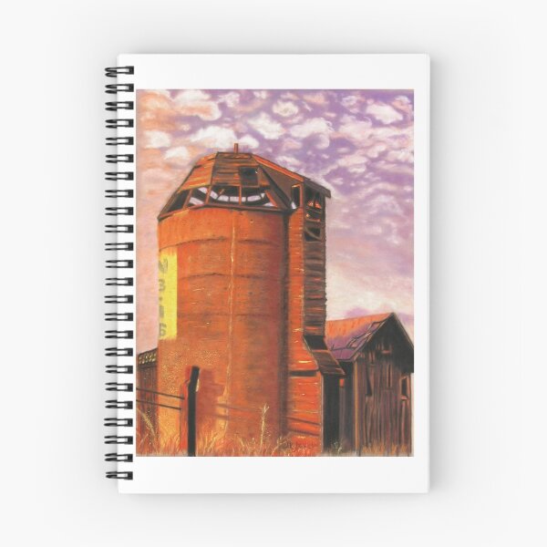 Artikelvorschau, Sonnenuntergang Silo entworfen und verkauft von Laura Gabel.