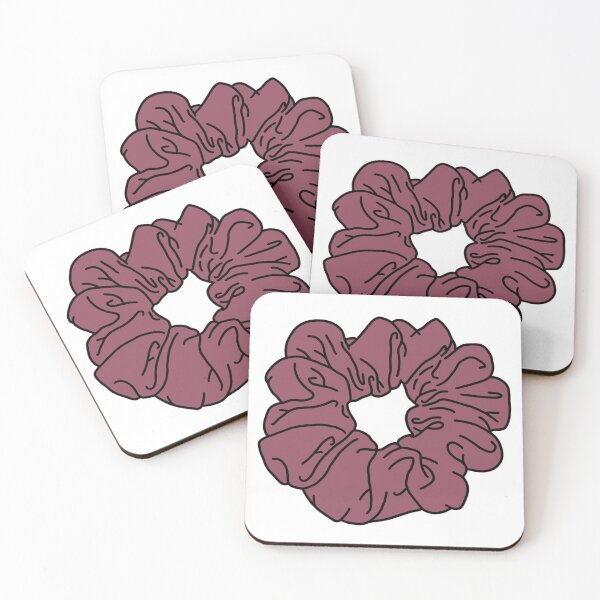 Item preview, Mauve Plain Colored Scrunchie designed and sold by piperdooley.