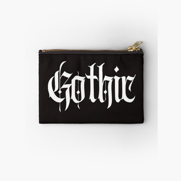 Item preview, Gothic ~ Bold White Text Design designed and sold by EarthArtDesigns.