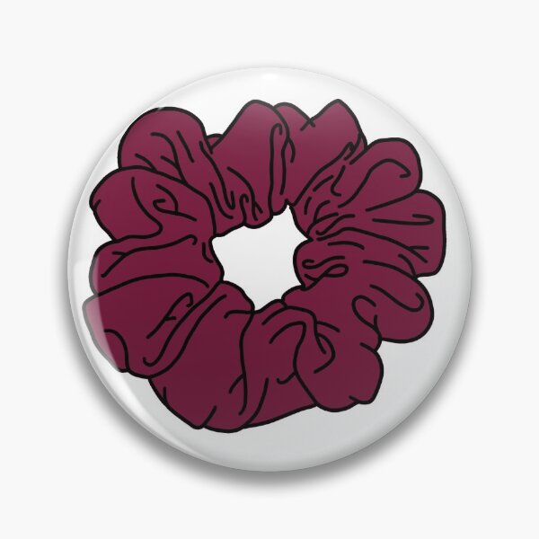 Item preview, Dark Purple/Pink Mauve Plain Colored Scrunchie designed and sold by piperdooley.
