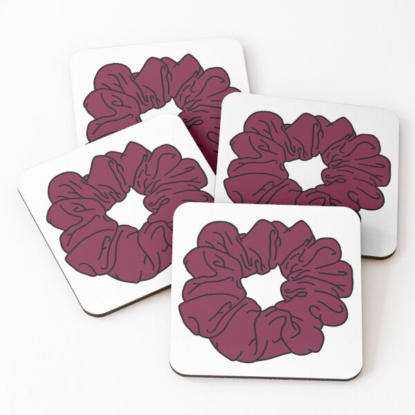 Item preview, Dark Purple/Pink Mauve Plain Colored Scrunchie designed and sold by piperdooley.