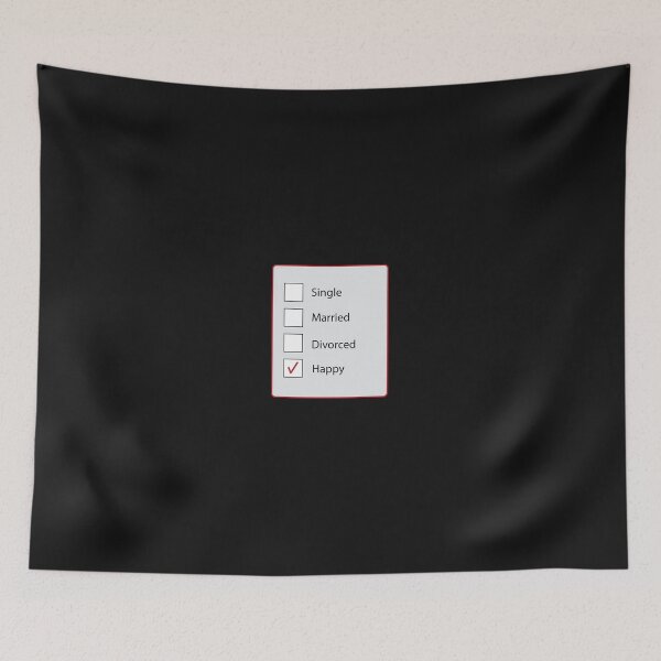 Item preview, Happiness despite of relationship status.  designed and sold by Jurie Maree.