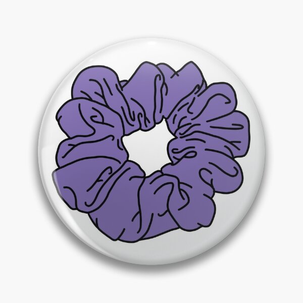 Item preview, Lilac Plain Colored Scrunchie designed and sold by piperdooley.