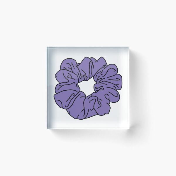 Item preview, Lilac Plain Colored Scrunchie designed and sold by piperdooley.