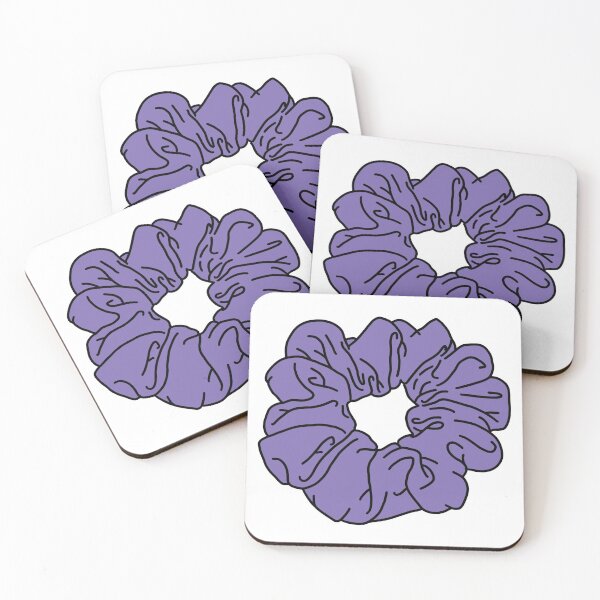 Item preview, Lilac Plain Colored Scrunchie designed and sold by piperdooley.