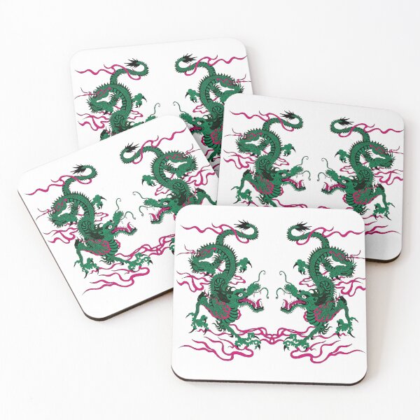 Item preview, Two lucky dragons designed and sold by Patricia Piotrak.
