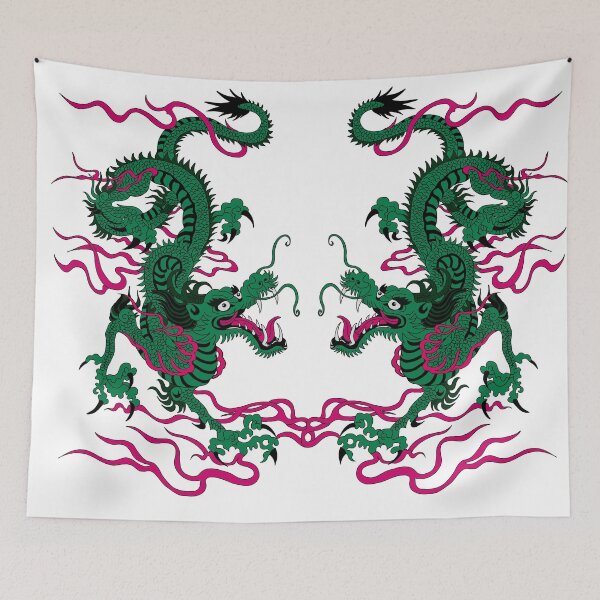 Item preview, Two lucky dragons designed and sold by Patricia Piotrak.