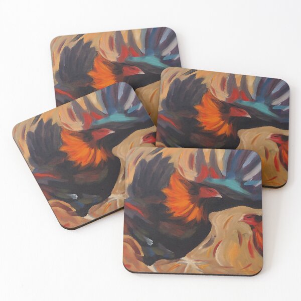 Item preview, Clash - Rooster Painting designed and sold by KHAIRZUL.