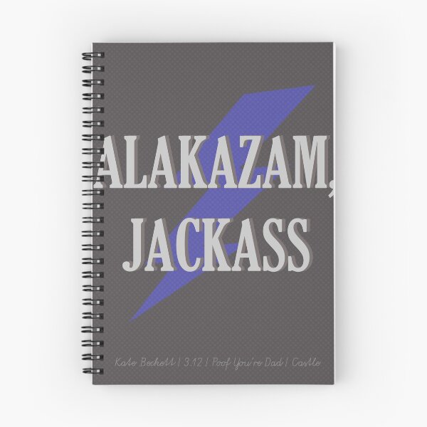 Item preview, "Alakazam, Jackass" - Kate Beckett designed and sold by sandiesque.