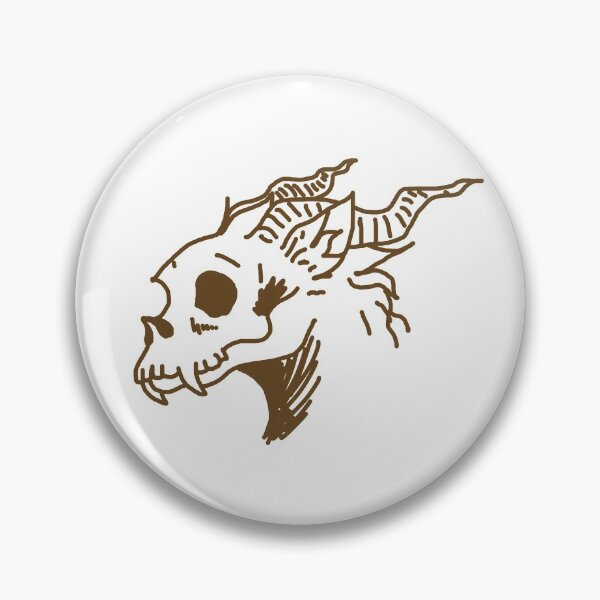 Item preview, Demon Dragon Skull designed and sold by rosie-rachel.