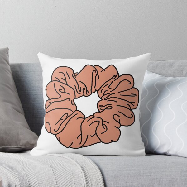 Item preview, Peachy Orange/Pink Plain Colored Scrunchie designed and sold by piperdooley.