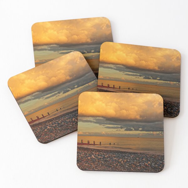 Item preview, Worthing Beach at Sunset, West Sussex, UK designed and sold by atomov.