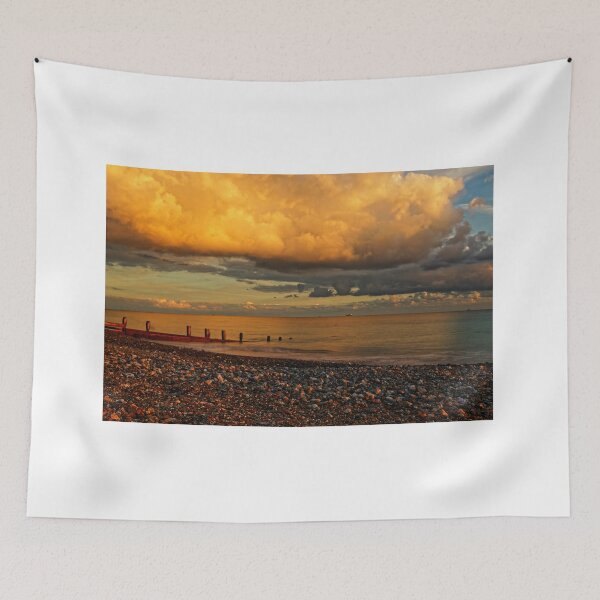 Item preview, Worthing Beach at Sunset, West Sussex, UK designed and sold by atomov.