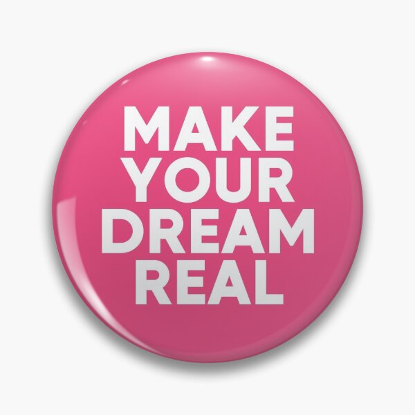 Item preview, Make Your Dreams Real - Motivational Quote #4 designed and sold by SalahBlt.