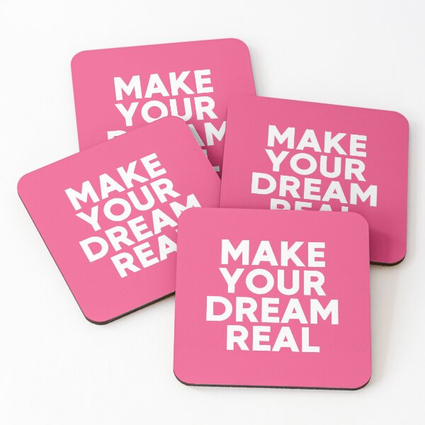 Item preview, Make Your Dreams Real - Motivational Quote #4 designed and sold by SalahBlt.