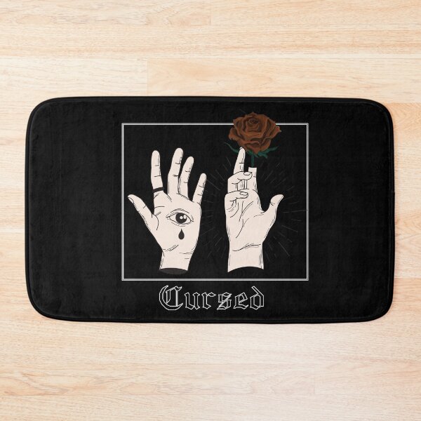 Item preview, Aesthetic Rose Mystic Hand Quote Cursed designed and sold by YALPOShop.