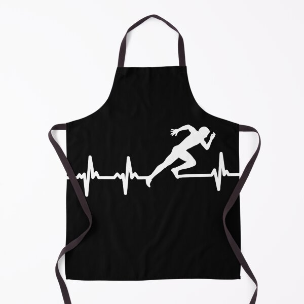 Item preview, Runner Sprinter Athlete Heartbeat designed and sold by cannevas.