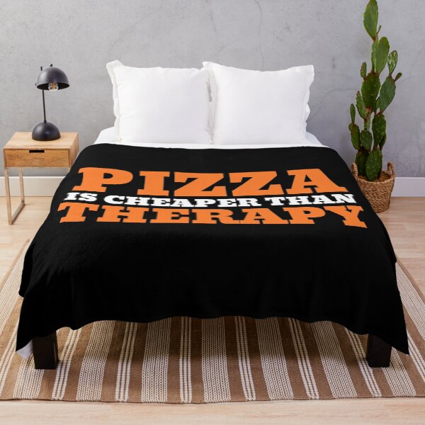 Item preview, Pizza is Cheaper Than Therapy designed and sold by VBeesTees.