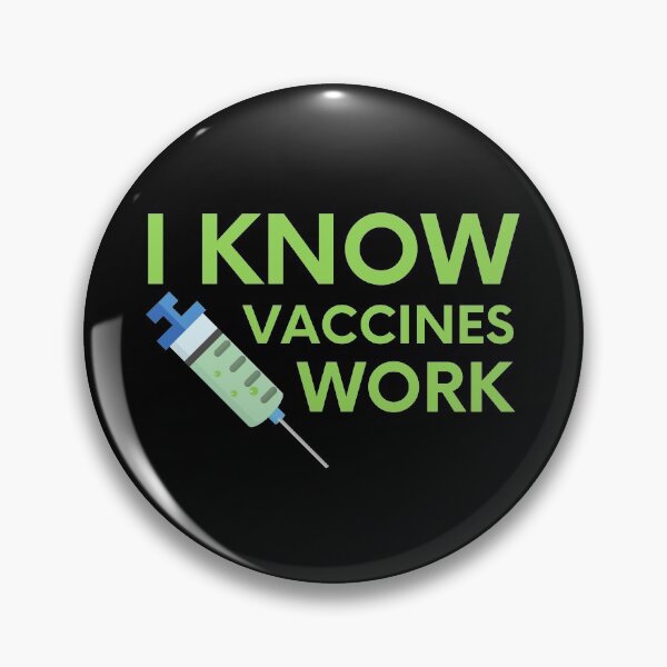 Item preview, I Know Vaccines Work Vaccinated Pro Vaccine Vaccination Gift designed and sold by trendo.