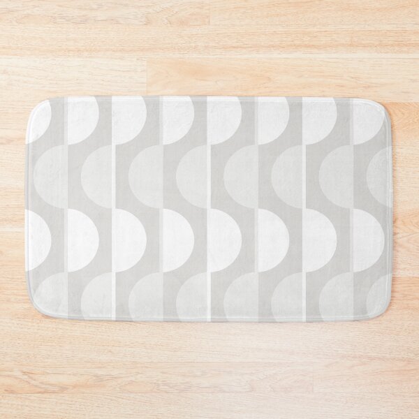 Item preview, Gray Retro Half-Circles designed and sold by Carolina Diaz.