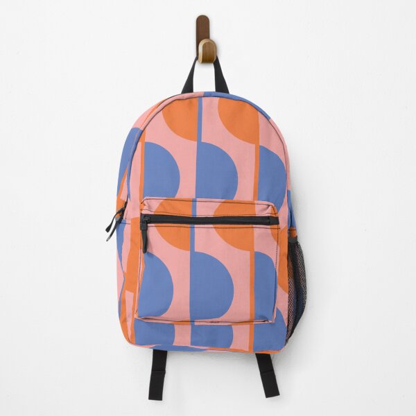 Item preview, Orange and Purple Retro Half-Circles designed and sold by Carolina Diaz.