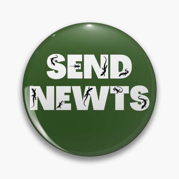 Item preview, Send Newts - Salamander Pun designed and sold by plan-t-b.