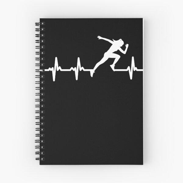 Item preview, Runner Sprinter Athlete Woman Heartbeat designed and sold by cannevas.