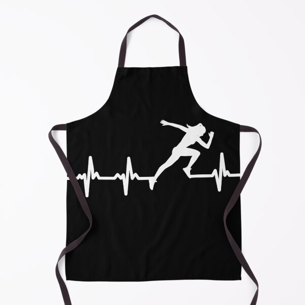 Item preview, Runner Sprinter Athlete Woman Heartbeat designed and sold by cannevas.