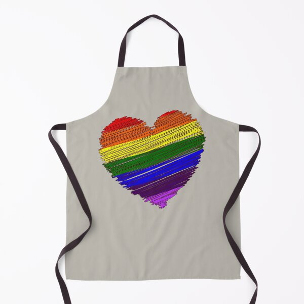 Item preview, Corazón de colores del arco iris, mes del orgullo LGBT designed and sold by Tamarage.