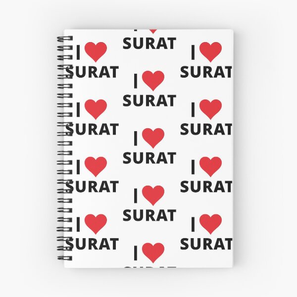 Item preview, I Love Surat (light) designed and sold by mugify.