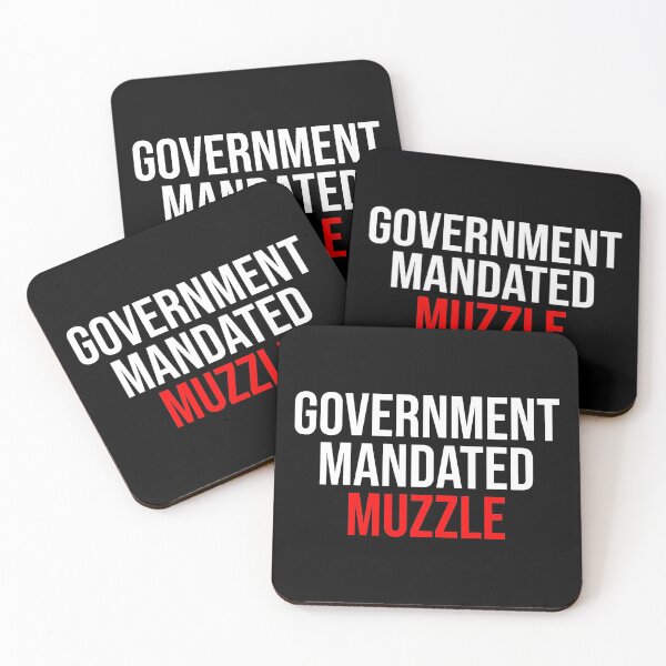 Item preview, Government Mandated Muzzle Tyranny designed and sold by Sour Soul.
