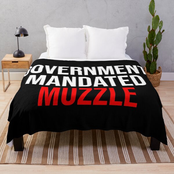 Item preview, Government Mandated Muzzle Tyranny designed and sold by Sour Soul.