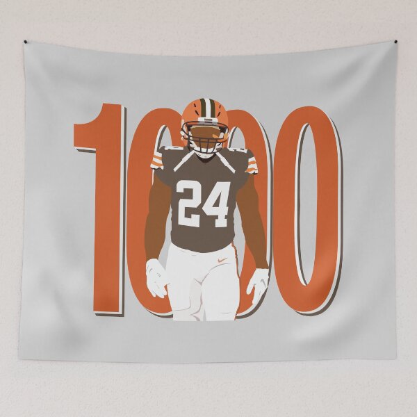 Item preview, Nick Chubb 1000 Yards designed and sold by Amy Snively.