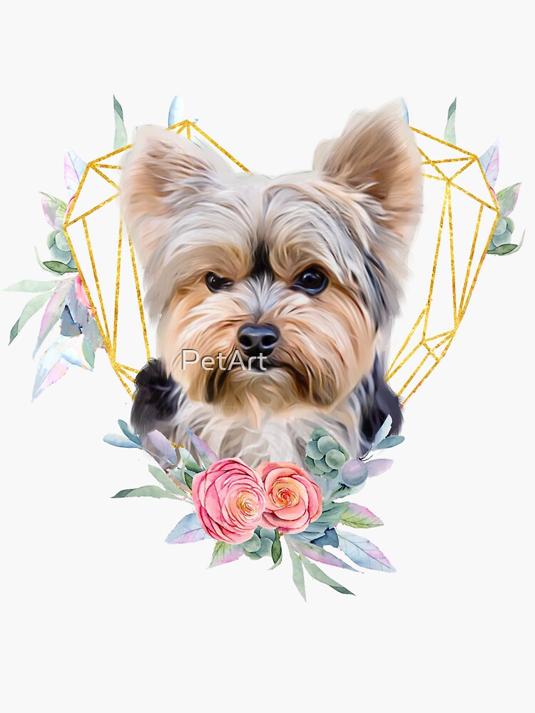 Yorkie Love Rubber Stamp Yorkshire Terrier Valentine's Day  G15910 WM 