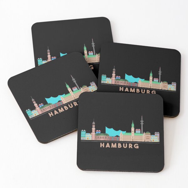 Item preview, Hamburg skyline designed and sold by Albert Buchatskyy.