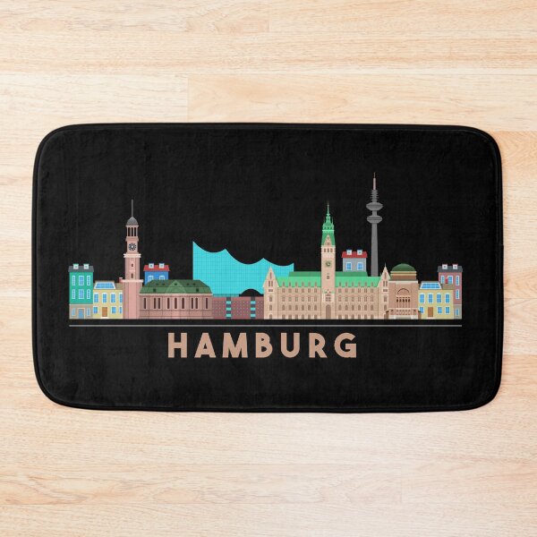 Item preview, Hamburg skyline designed and sold by Albert Buchatskyy.