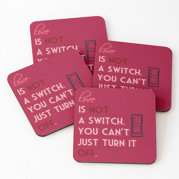 Item preview, love is not a switch designed and sold by sandiesque.
