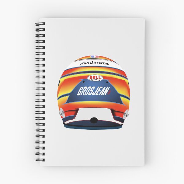 Item preview, Romain Grosjean 2020 Helmet designed and sold by NephNeph.