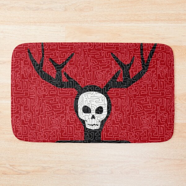 Item preview, The Maze Hannibal Wendigo Skull with Antlers designed and sold by orionlodubyal.