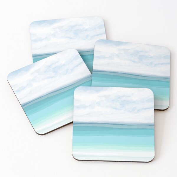 Item preview, Sea View 282 Turquoise ocean designed and sold by artbylucie.