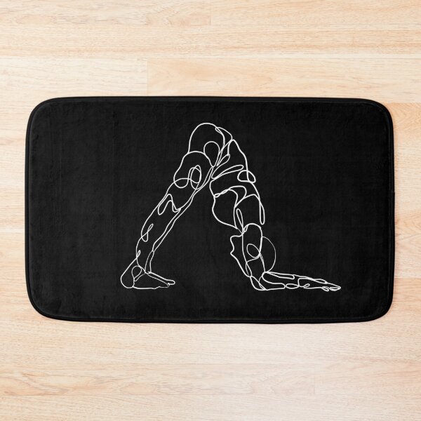 Item preview, Contour Line Yoga-Dolphin Pose 1 (WI) designed and sold by FranksArtWorld.