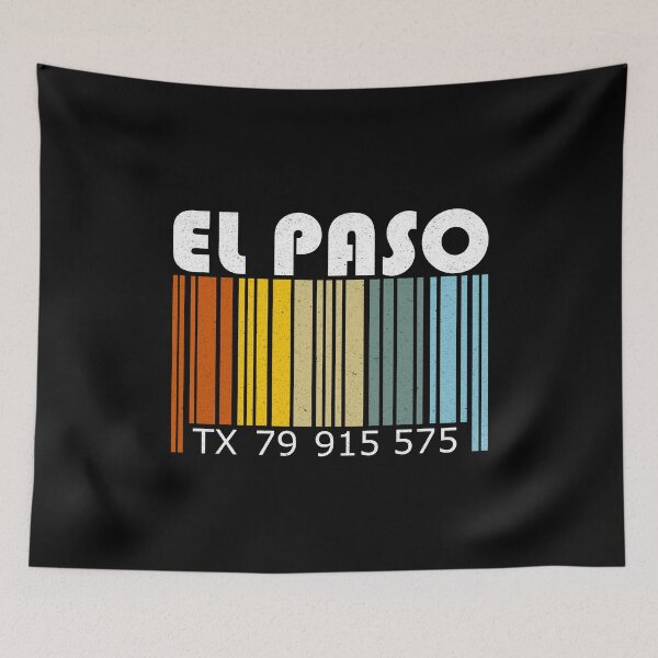Item preview, Vintage Retro El Paso Texas Home City designed and sold by ArtistThara.