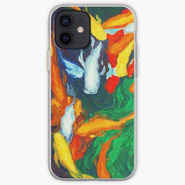 Koi in My Mind - Koi Fish Painting iPhone Soft Case