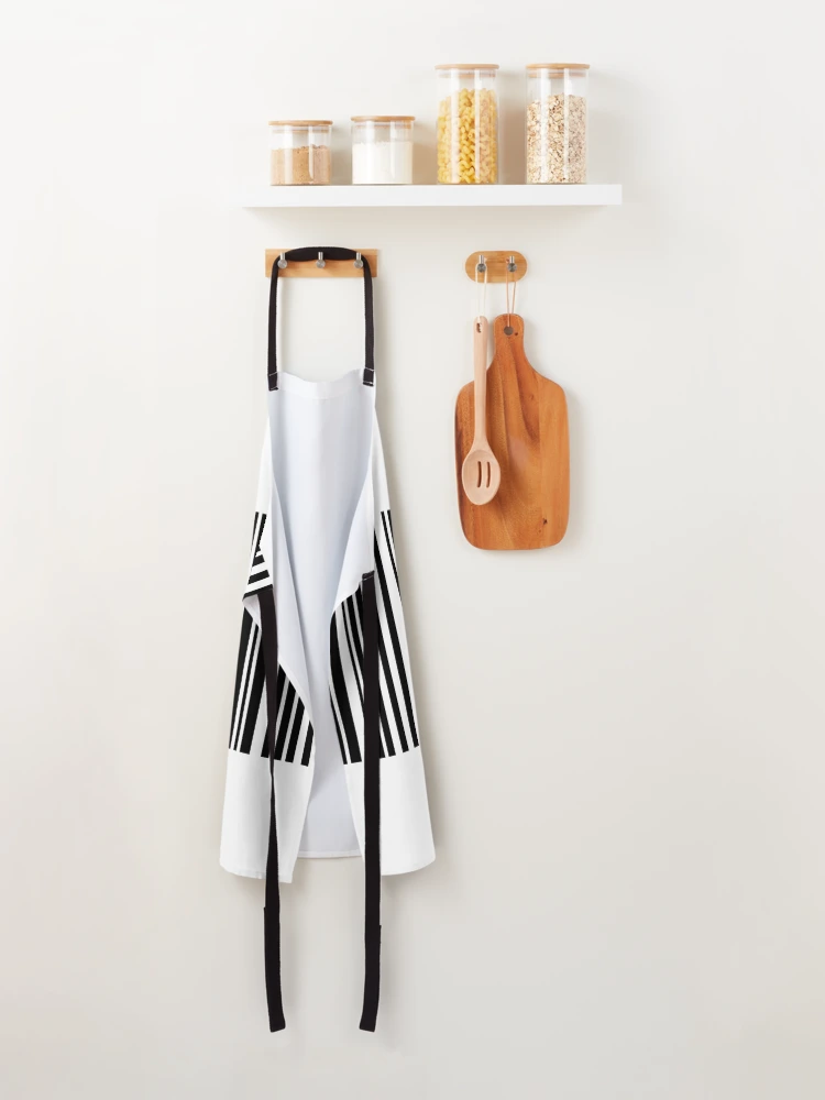 Thumbnail 2 of 6, Apron, code classic Bar code Essential designed and sold by matrixvip.