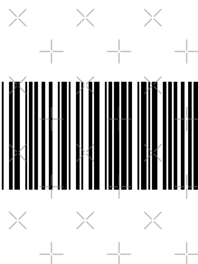 Thumbnail 3 of 3, Scarf, code classic Bar code Essential designed and sold by matrixvip.