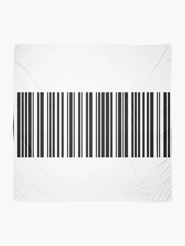 Thumbnail 2 of 3, Scarf, code classic Bar code Essential designed and sold by matrixvip.