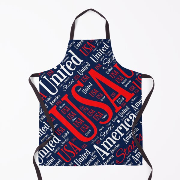 Item preview, USA Patriotic Red White and Blue Word Art designed and sold by hobrath.