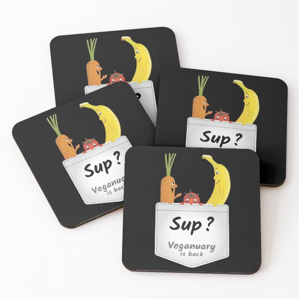 Item preview, Vegan Snacks Excited About Veganuary 2022 designed and sold by Crystal Raymond.